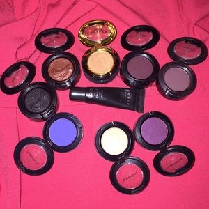 Mac eyeshadow lot with Lorax eye primer